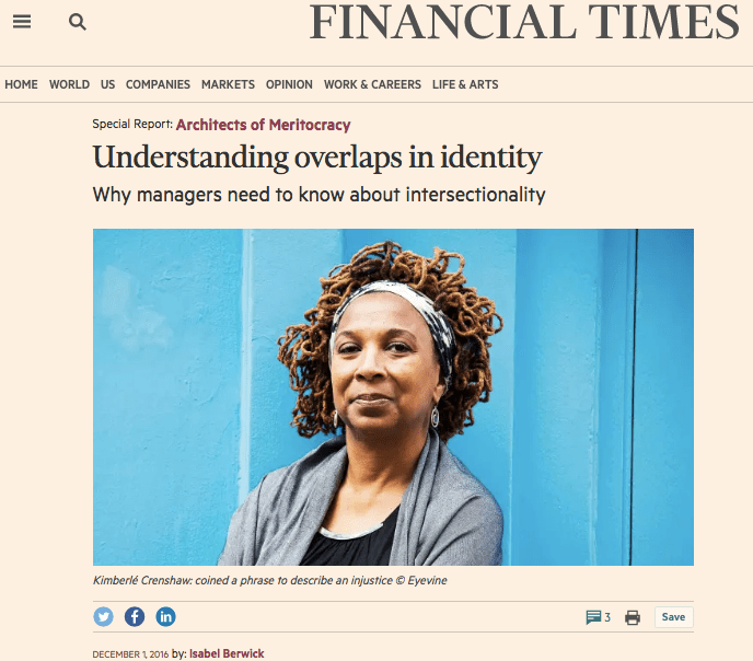 Intersectionality and Identity