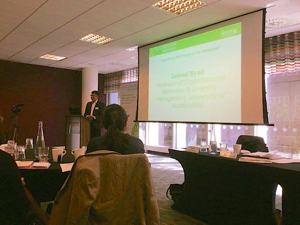 Westminster Briefing in London: ‘Supporting BME People in the&nbsp;Workplace’