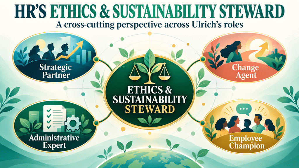 Beyond Ulrich’s HR Role Framework: The Case for an Ethics and Sustainability&nbsp;Steward